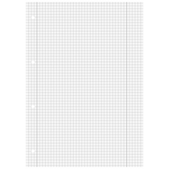 Schulblock gelocht | A4, Lineatur 28, 50 Blatt, rot