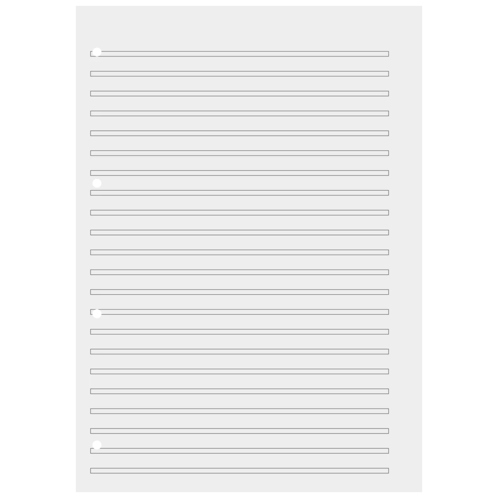 Schulblock Premium | A4, Lineatur 3, 50 Blatt, grün