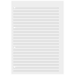 Schulblock Premium | A4, Lineatur 3, 50 Blatt, grün
