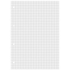 Schulblock Premium | A4, Lineatur 7, 50 Blatt, grau
