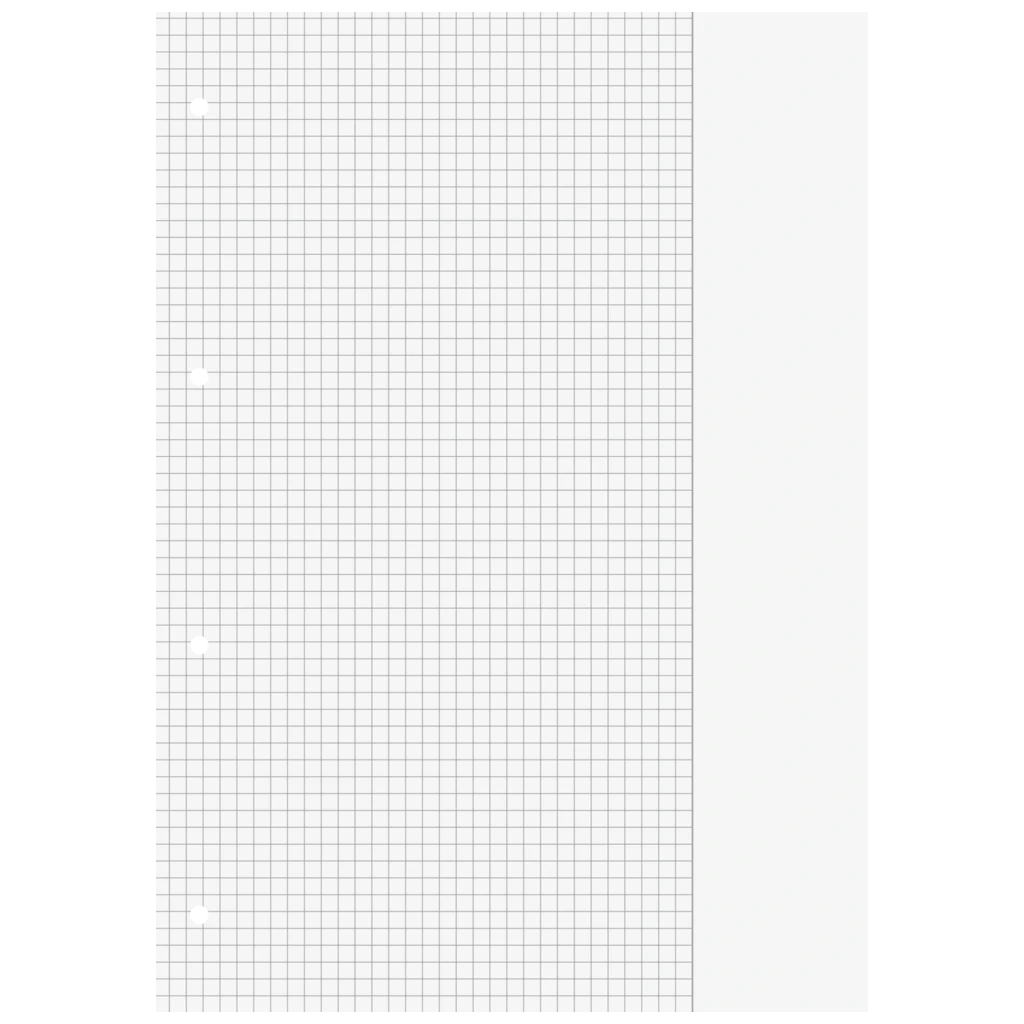 Schulblock Premium | A4, Lineatur 26, 50 Blatt, grau