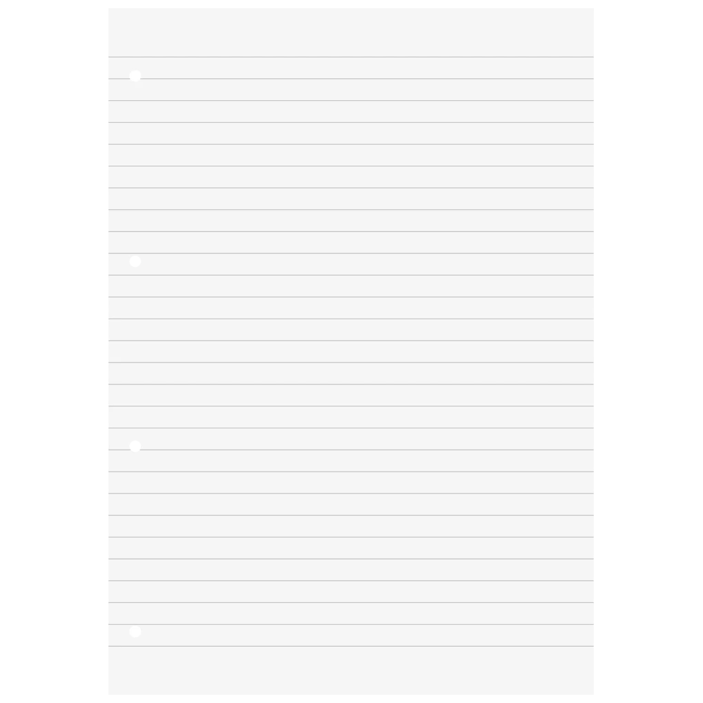 Briefblock „BRUNNEN-Block“ gelocht | A4, Lineatur 21, 50 Blatt, blau