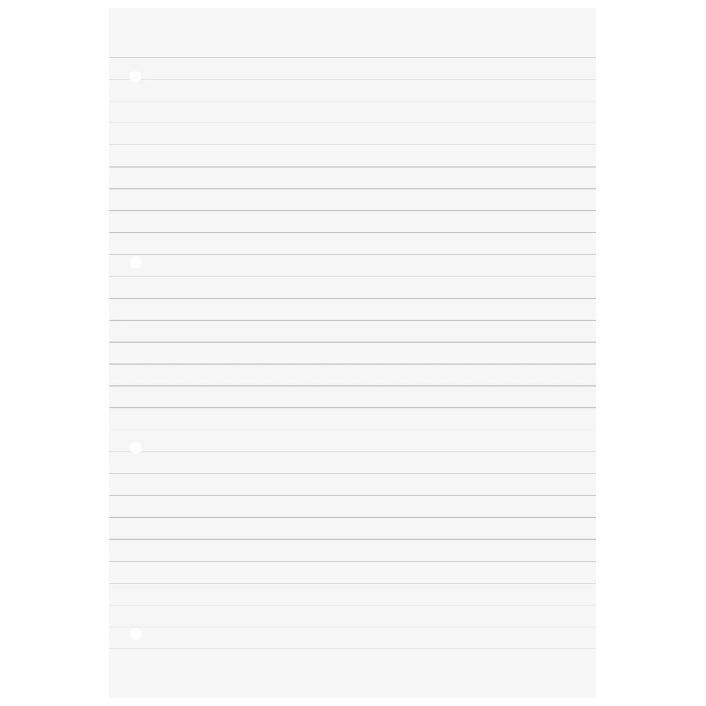 Briefblock „Dicker Block“ gelocht | A4, Lineatur 21, 100 Blatt, rot