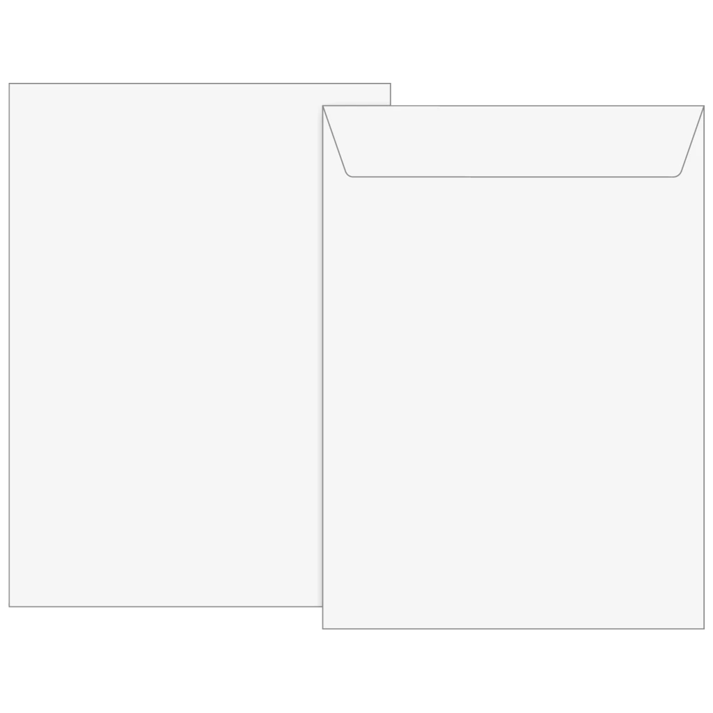 Luftpolstertaschen | 240×350 mm, 18, 75 g/m², weiß, 2 Stück