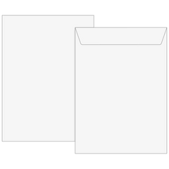 Versandtaschen | 229×324 mm, C4, 120 g/m², weiß, 25 Stück