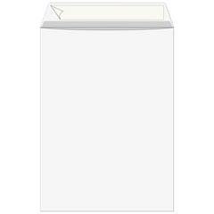 Versandtaschen | 229×324 mm, C4, 120 g/m², weiß, 25 Stück