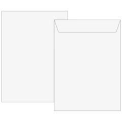 Versandtaschen | 229×324 mm, C4, 120 g/m², weiß, 5 Stück