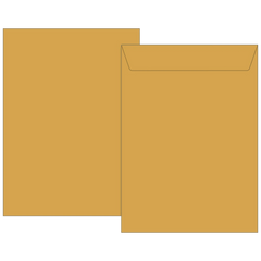 Versandtaschen | 229×324 mm, C4, 90 g/m², braun, 10 Stück