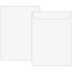 Versandtaschen | B4, weiß, 5 Stück