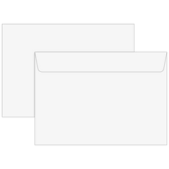 Briefumschläge | 162×114 mm, C6, 75 g/m², weiß, 25 Stück