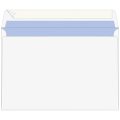 Briefumschläge | 162×114 mm, C6, 75 g/m², weiß, 25 Stück