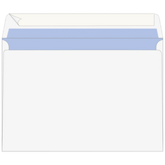 Briefumschläge mit Fenster | C6, weiß, 25 Stück