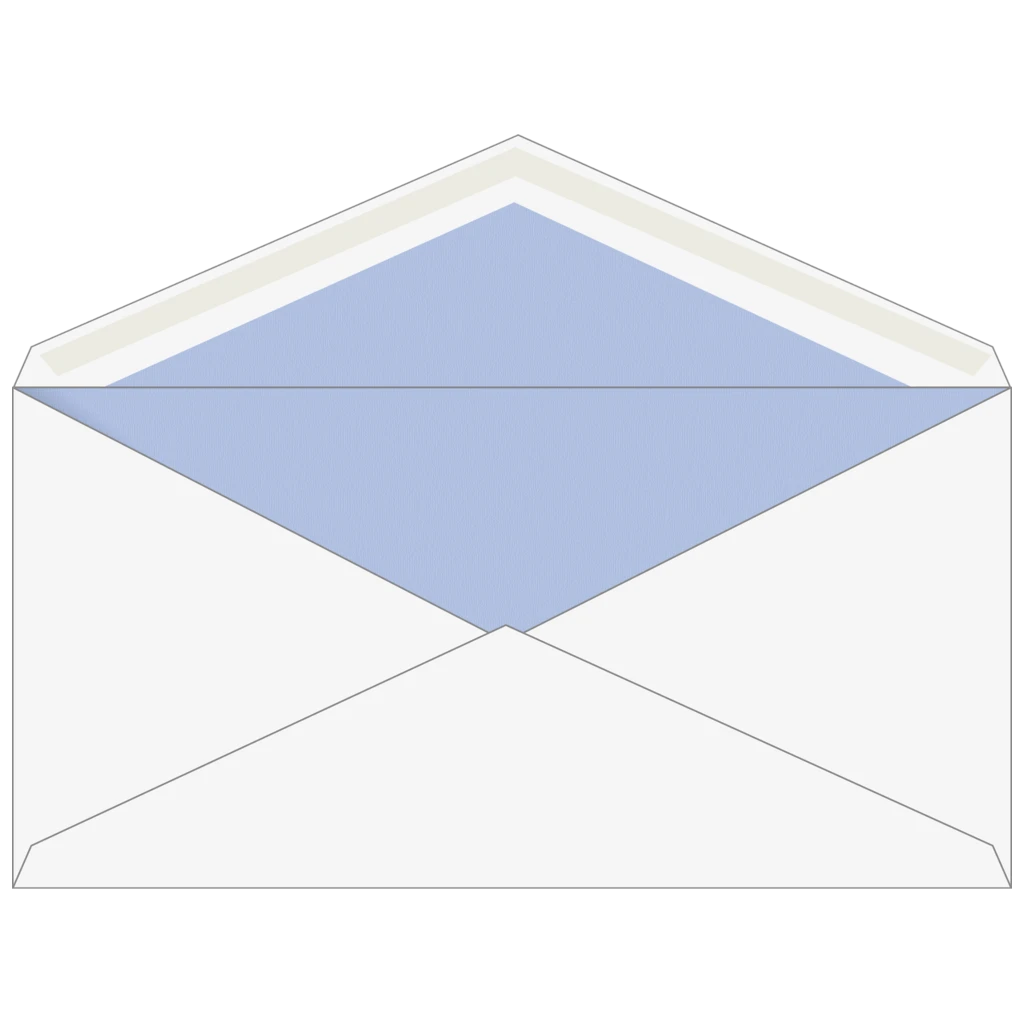 Briefumschläge | 220×110 mm, DIN lang, 75 g/m², weiß, 25 Stück