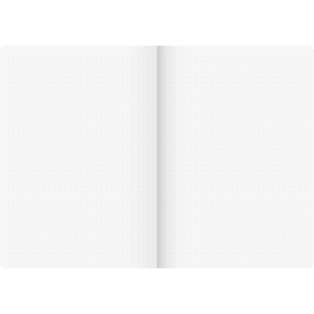 Notizbuch Premium „Neon“, A5, 96 Blatt / 192 Seiten, punktiert