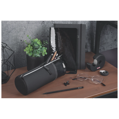 Notizbuch Premium Flexibook „Lack“ | A5, punktiert, schwarz