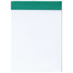 Notizblock | A7, unliniert, 50 Blatt, grün