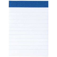 Notizblock | A7, liniert, 50 Blatt, blau