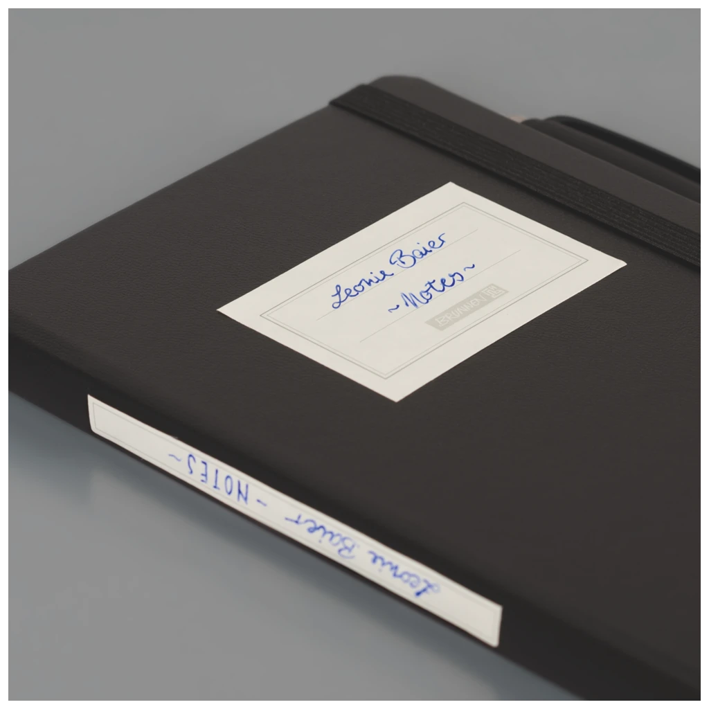 Notizbuch Kompagnon Klassik | A6, punktiert, Gummizugverschluss, schwarz