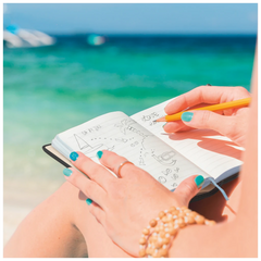 Notizbuch Kompagnon Klassik | A5, liniert, Gummizugverschluss, schwarz