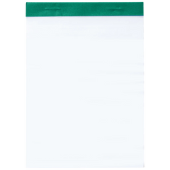 Notizblock | A6, unliniert, 50 Blatt, grün