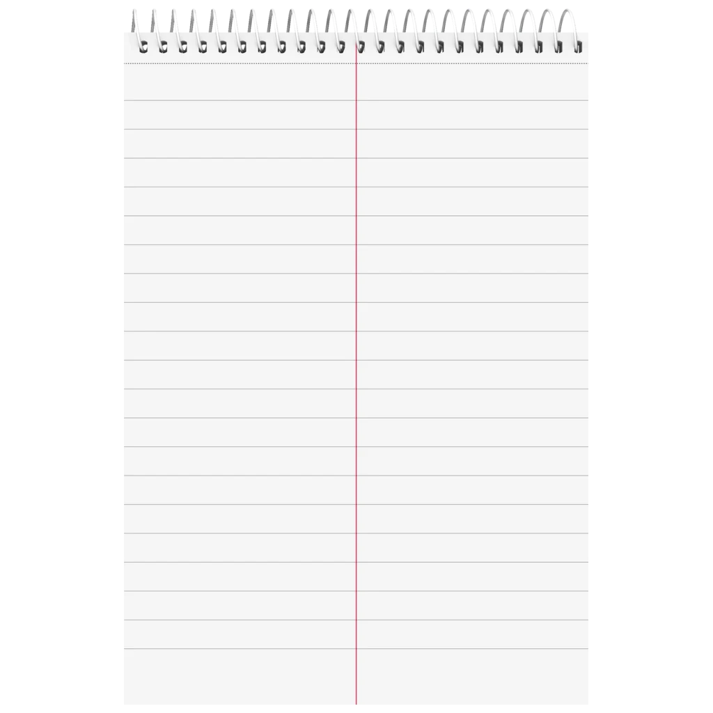 Stenoblock | A5, liniert, 40 Blatt, braun