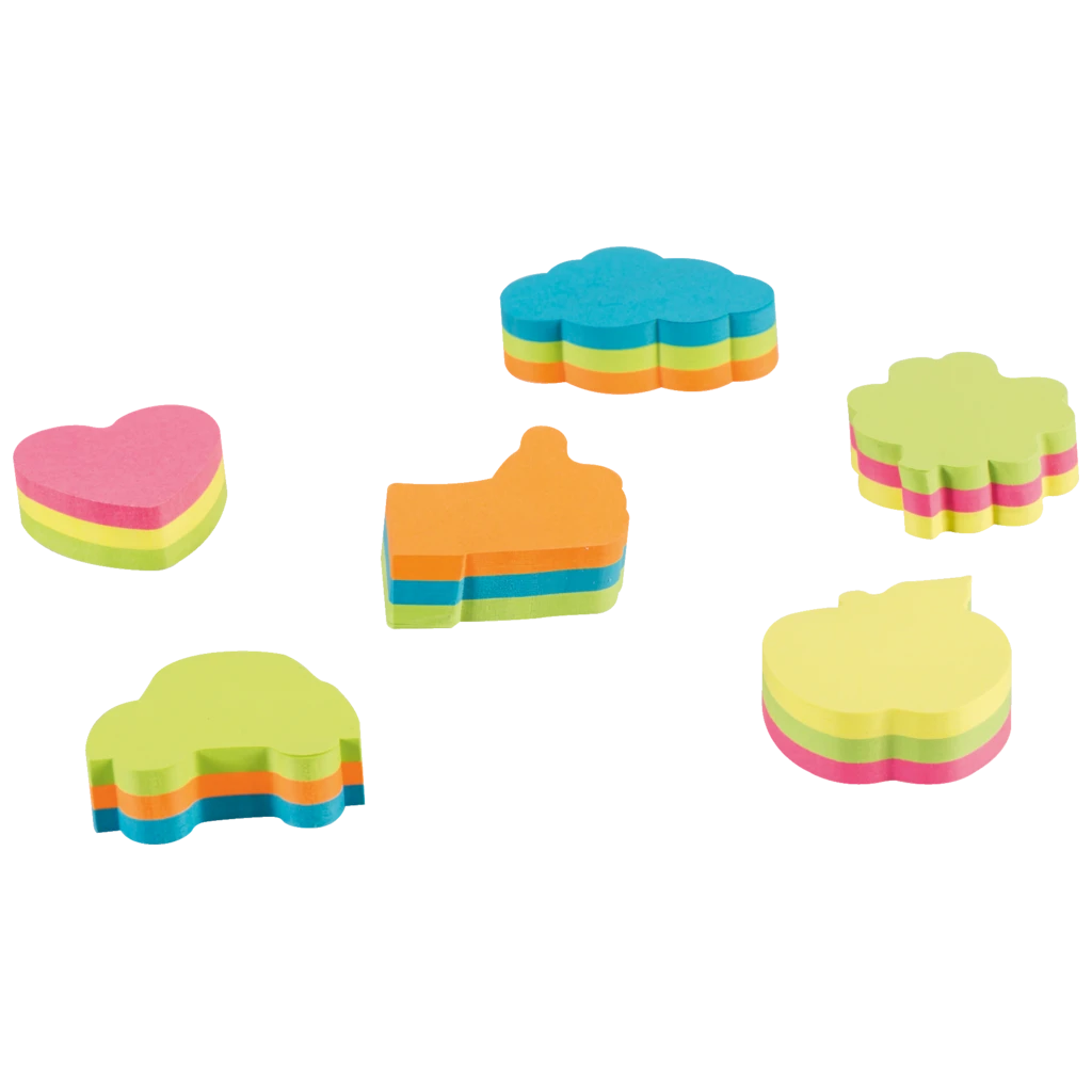 Haftnotizblock | 150 Blatt, sortiert