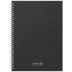 Notizbuch Premium Wire | A4, punktiert, schwarz