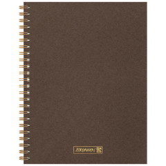 Notizbuch Premium Wire | A5, punktiert, chocolate