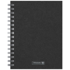 Notizbuch Premium Wire | A5, punktiert, schwarz