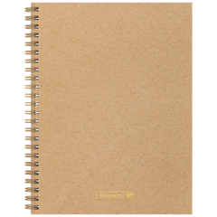 Notizbuch Premium Wire | A5, kariert, caramel