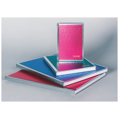 Notizbuch Premium Metallic | A6, unliniert, sortiert
