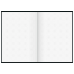 Notizbuch Premium Colour Line | A5, punktiert, onyx