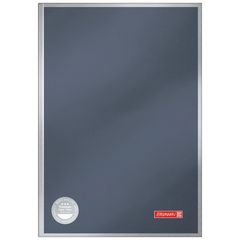 Notizbuch Premium Metallic | A4, liniert, anthrazit