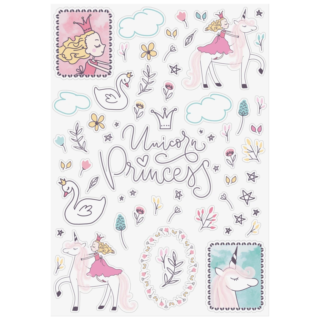 Freundebuch Unicorn Princess | 165×200 cm, 80 Seiten, rosa