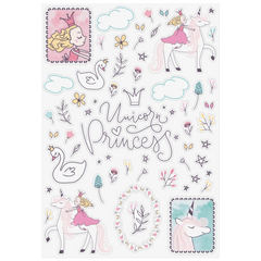 Freundebuch Unicorn Princess | 165×200 cm, 80 Seiten, rosa