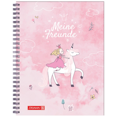 Freundebuch Unicorn Princess | 165×200 cm, 80 Seiten, rosa