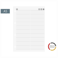 Ergänzungsblätter | A5, weiß