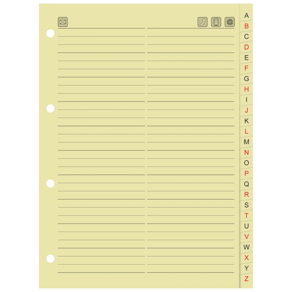 Ersatzeinlage | A5, chamois