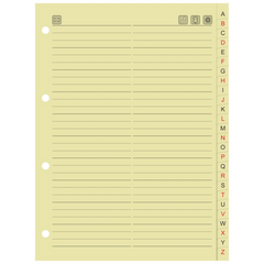 Ersatzeinlage | A5, chamois