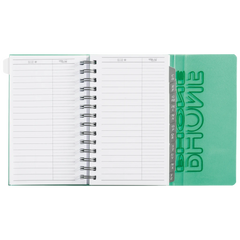 Adressbuch | 85×125 mm, 144 Seiten, sortiert