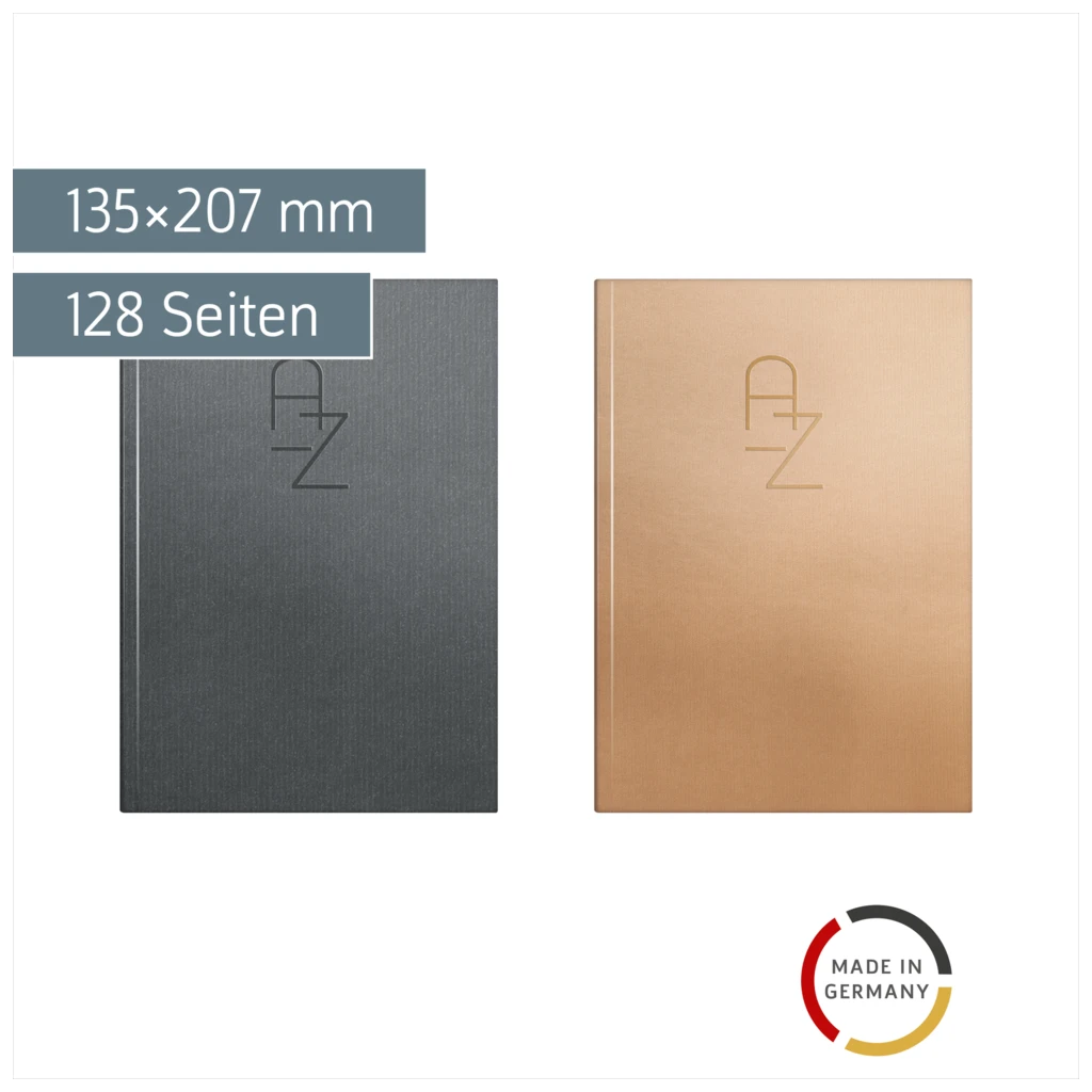 Adressbuch | A5, 128 Seiten, sortiert