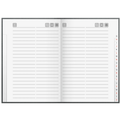 Adressbuch | A5, 128 Seiten, sortiert