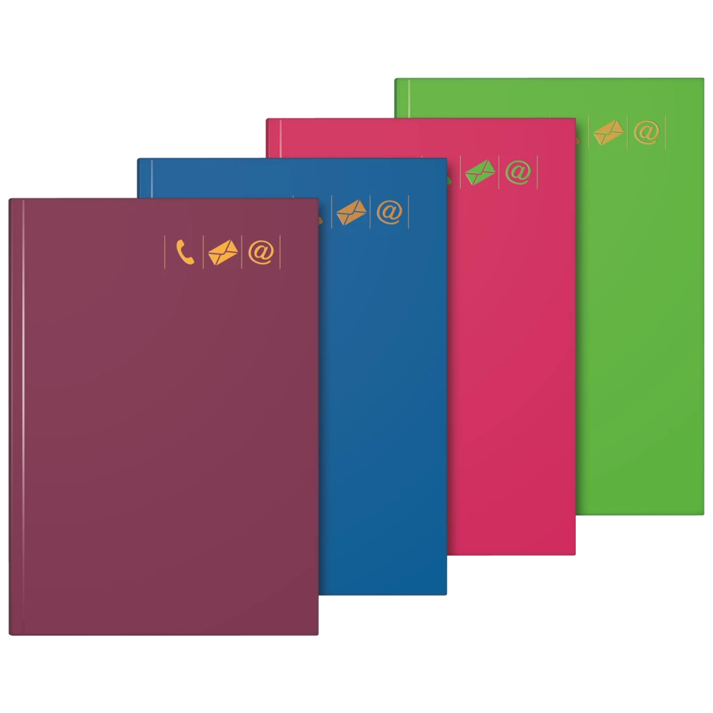 Adressbuch | A5, 128 Seiten, sortiert