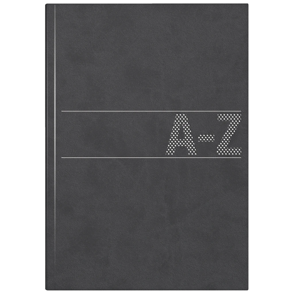 Adressbuch „Virando“ | A5, 128 Seiten, schwarz