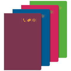 Adressbuch | 100×140 mm, 128 Seiten, sortiert