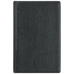 Taschen-Ringbuch | 105×165 mm, 6-Ring-Kipphebel-Mechanik, Füllhöhe: 10 mm, schwarz