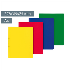 Ringbuch FACT!pp | A4, 2 Ringe, Füllhöhe: 25 mm, sortiert