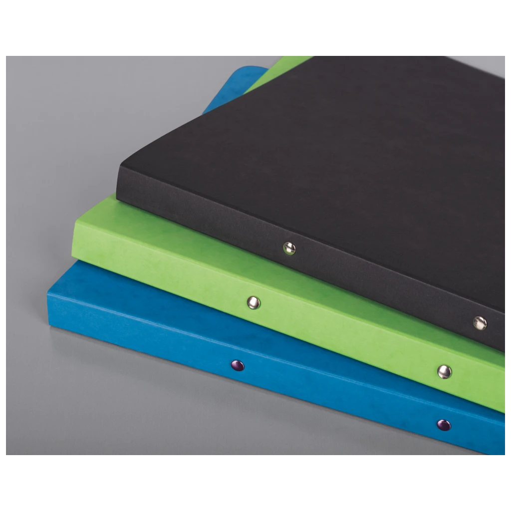Ringbuch FACT!plus | A4, 2 Ringe, Füllhöhe: 15 mm, schwarz