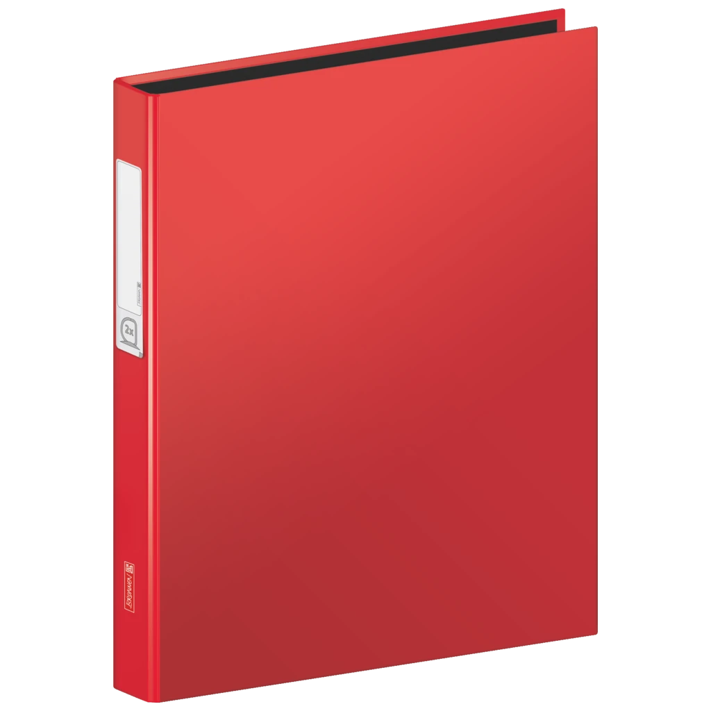 Ringbuch | A4, 2 Ringe, Füllhöhe: 20 mm, rot