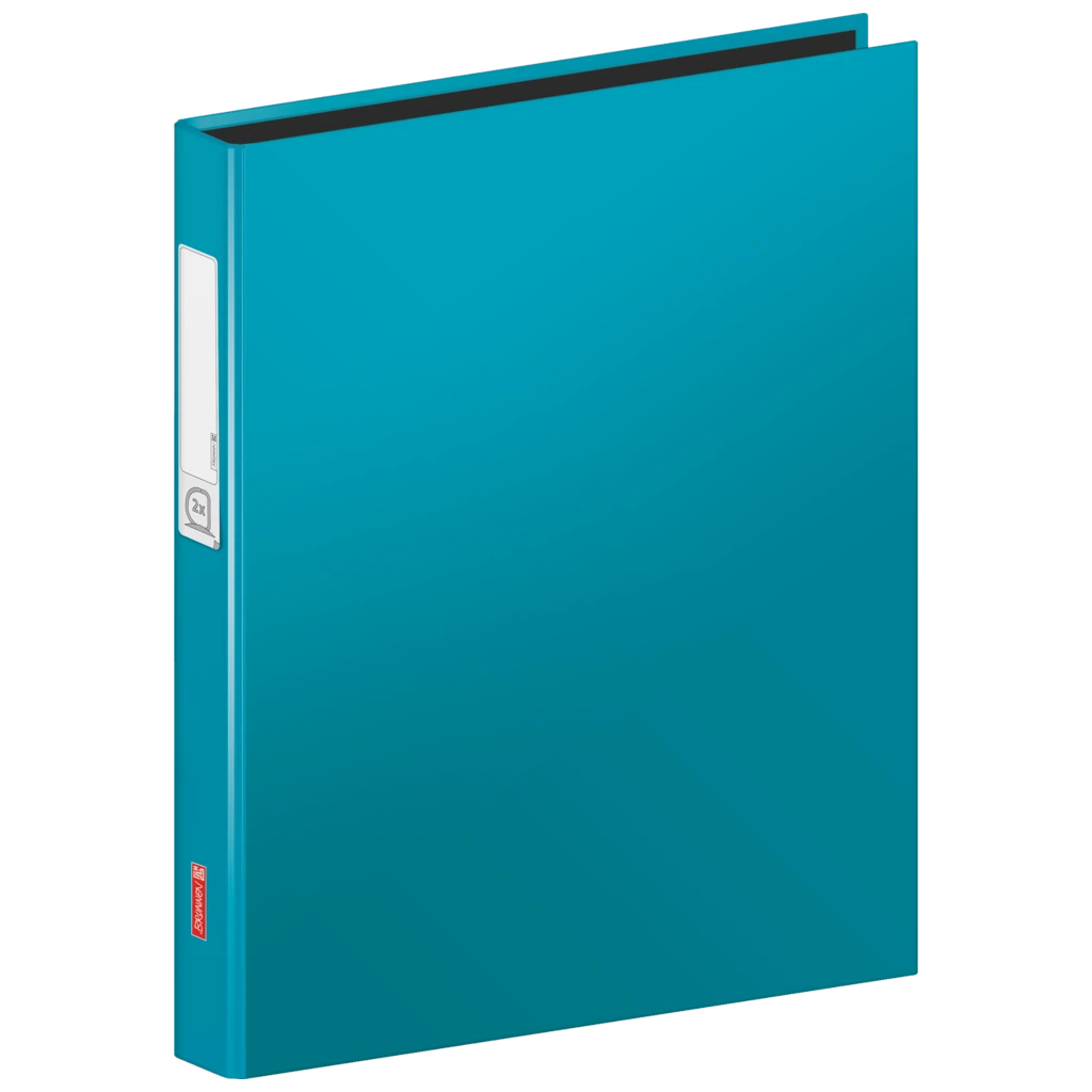 Ringbuch | A4, 2 Ringe, Füllhöhe: 20 mm, türkis